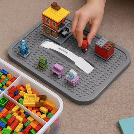 Kruzzel Stapelbox - Block box 3‑lagen – blokken eenvoudig opruimen - 22 liter - Seprio