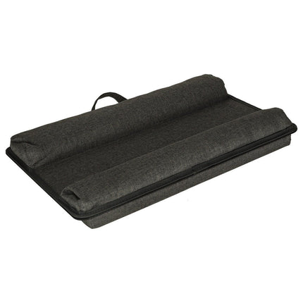 Laptopkussen Met Muismat en Telefoonhouder - Zwart - Laptoptafel voor in Bed - Schootkussen - Polssteun - Zwart - 11 inch t/m 17 inch - Seprio