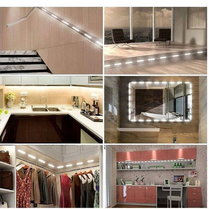 LED spiegelverlichting - Make - up verlichting - Kaptafel lampen - Hollywood spiegel - Make - up lampjes - USB make - up verlichting - Spiegel lampen set - Zelfklevende verlichting - 30 LED lampen - 3 lichtstanden - Seprio