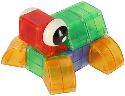 Magnetic Tiles - Magnetische Tegels Lichtgevend - 34 Delige Set - 3D Blokken - Seprio