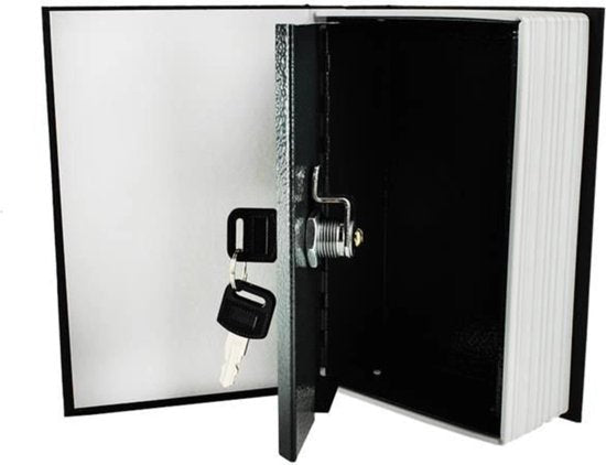 Malatec Kluis Verborgen in Boek - Discrete Veilige Opbergplek - 18cm x 11,5cm - Seprio