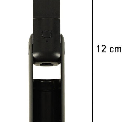 Mini Ventilator - Zwart - Hand Ventilator - USB Oplaadbaar - Met Ophangtouw - Op Batterijen/Accu - Seprio