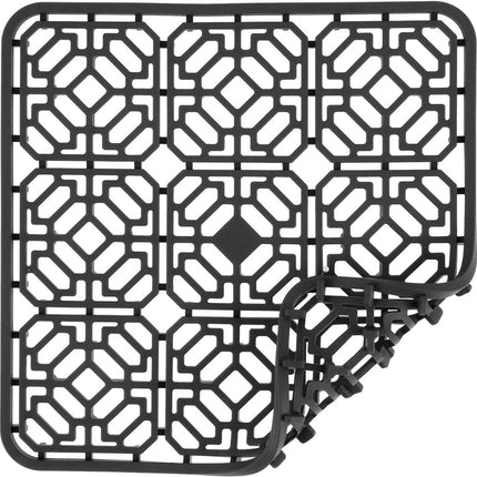 MONOO Gootsteenmat - Vierkant - Siliconen - BPA - Vrij - Extra Dik - 30x30cm - Seprio