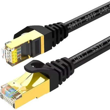 Nexara - Internetkabel 30 Meter - LAN Kabel CAT7 - UTP Kabel - Ethernet Cable - Zwart - Seprio