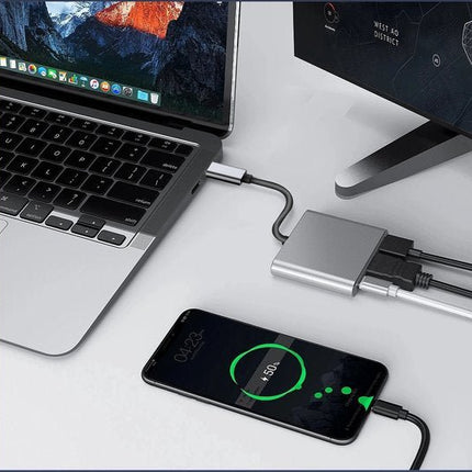 Nexara - USB - C Hub - 4K HDMI - USB - Splitter - USB 3.0 - Universeel - Seprio