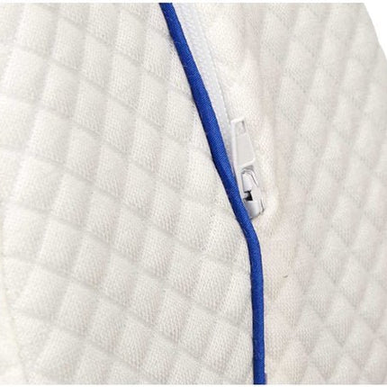 Orthopedisch Kniekussen voor Zijslapers - Ergonomisch Beenkussen voor in Bed - Ondersteunt Knieën Heupen en Rug - Houdingscorrectie bij Artrose en Heupklachten - Traagschuim Kniekussen - Wit - Seprio