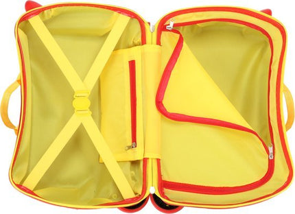 PerPhoenix Ride On Reiskoffer Kinderen Dierentuin Motief 45 cm x 31,5 cm x 22 cm - Zoo Design Handbagage op Wielen - Maximaal 20 kg Belasting - Seprio