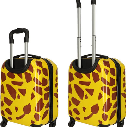 Reiskoffer Kind - Trolley - Handbagage Kinderen - Jongens en Meisjes - Giraf - Seprio