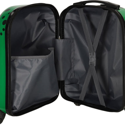 Reiskoffer Kind - Trolley - Handbagage Kinderen - Jongens en Meisjes - Krokodil - Groen - Seprio