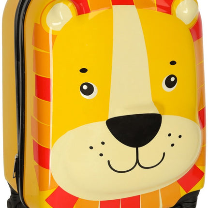 Reiskoffer Kind - Trolley - Handbagage Kinderen - Jongens en Meisjes - Leeuw - Seprio