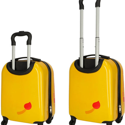 Reiskoffer Kind - Trolley - Handbagage Kinderen - Jongens en Meisjes - Leeuw - Seprio