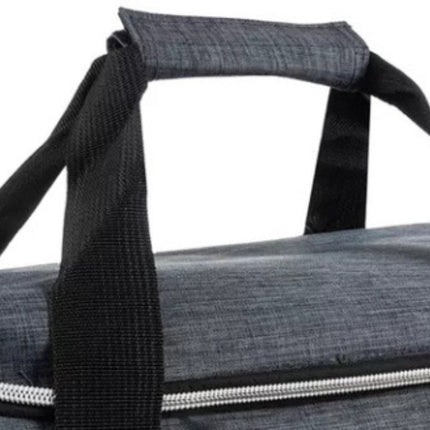 Reistas Handbagage - 40x20x25cm - Geschikt voor Ryanair en EasyJet - Underseat - Sporttas - Schoudertas - Grijs - Weekendtaseaal voor stressvrij reizen - Seprio