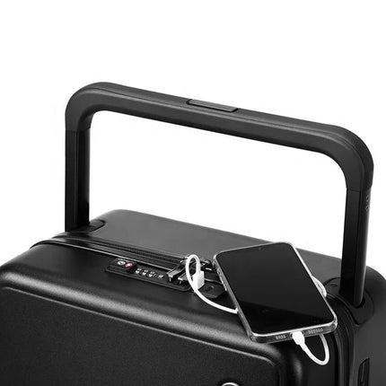 Reistas Handbagage - 40x30x20cm - Geschikt voor Transavia - Underseat - Trolley - Zwart - Weekendtas - Seprio