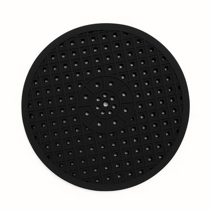 Ronde gootsteenmat zwart – Ø31 cm - Seprio