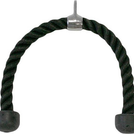 Rope gym - triceps - Trekkoord voor krachtstation tweehandig - touw fitness - krachtstation - handgreep - kabelbevestiging - Seprio