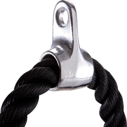 Rope gym - triceps - Trekkoord voor krachtstation tweehandig - touw fitness - krachtstation - handgreep - kabelbevestiging - Seprio