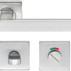 Door fittings incl. toilet lock