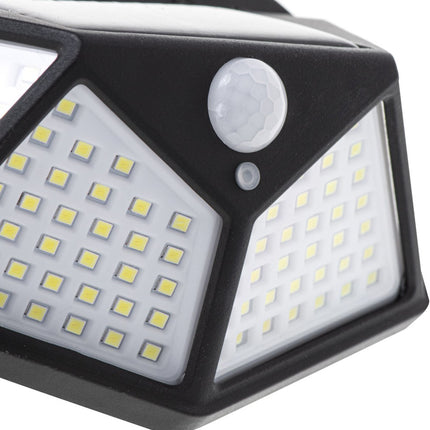 Solar Buitenlamp met Bewegingssensor - Op Zonne Energie - Buitenverlichting Met Sensor - Dag en Nacht - 1200 Lumen - Seprio