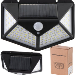 Solar Buitenlamp met Bewegingssensor - Op Zonne Energie - Buitenverlichting Met Sensor - Dag en Nacht - 1200 Lumen - Seprio