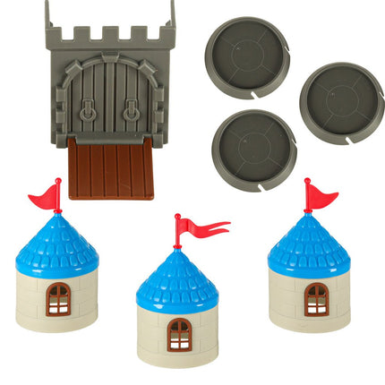 Speelzand - Magic Sand - 750 Gram - Kasteelset - Inclusief Vormpjes en Accesoires - Sensorisch Speelgoed - Seprio