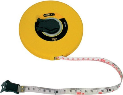 STANLEY Landmeter Fiberglas 20m - 12.7mm gesloten kast - 0 - 34 - 296 - Seprio