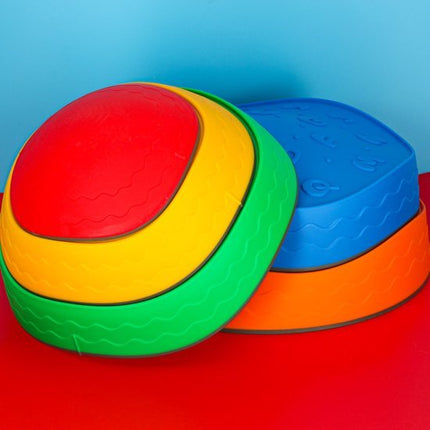 Stapelstenen - Balanceerstenen - Regenboog - 5 Stuks - Balans Speelgoed - Steppingstones - Rivierstenen - Seprio