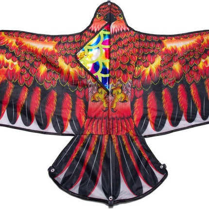 Stuntvlieger - Adelaar Vlieger - 160CM - XXL - Rood - Seprio
