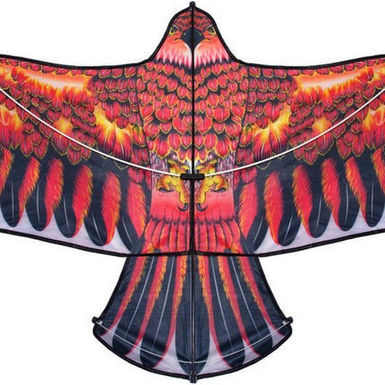Stuntvlieger - Adelaar Vlieger - 160CM - XXL - Rood - Seprio