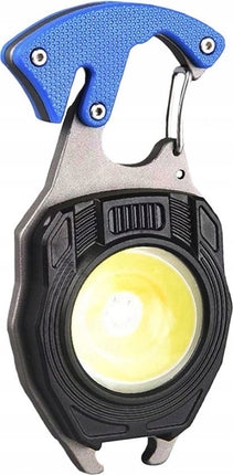 Survival lamp Sleutelhanger | COB led - licht | 8 in 1 | Usb oplaadbaar | Aansteker | Multi Functioneel | Noodlamp - Seprio