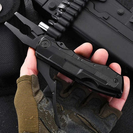 Survival zakmes multitool outdoor - 1 hand open systeem - 19 cm vouwmes - Seprio