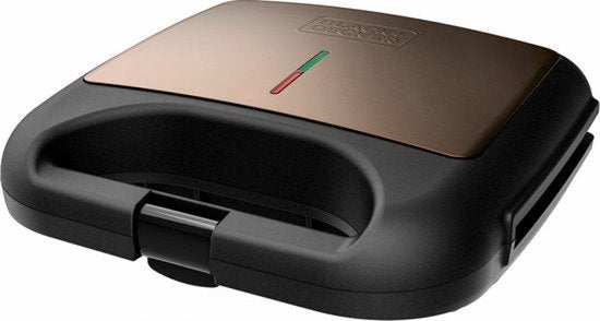 Tosti apparaat Black & Decker BXSA753E Zwart 750 W - Seprio