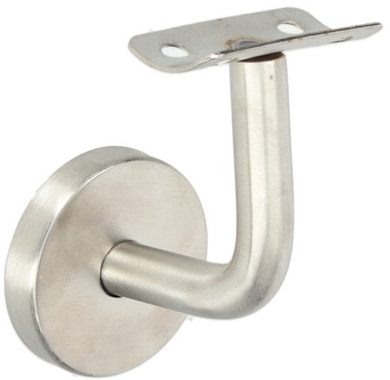 Trapleuninghouder - Zilver - Rond - Leuninghouder - RVS - Hol Zadel - Seprio
