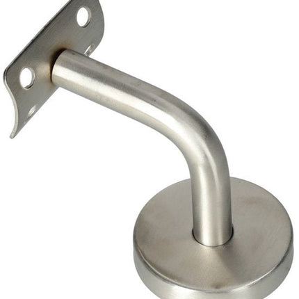 Trapleuninghouder - Zilver - Rond - Leuninghouder - RVS - Hol Zadel - Seprio