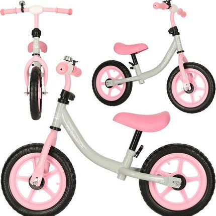 Trike FIX Loopfiets roze - Vanaf 2 jaar - Verstelbaar zadel en stuur - Seprio