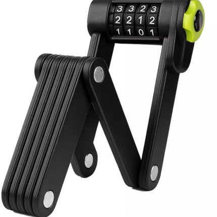 Trizand fietsslot opvouwbaar – stevig cijferslot – met framehouder - Seprio