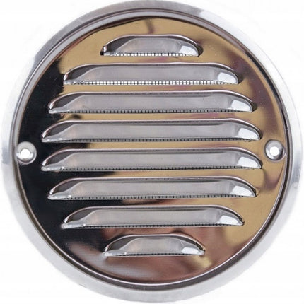 Ventilatierooster - Rond Luchtrooster - Schoepenrooster - 13 cm ø - incl. Gaas - Seprio