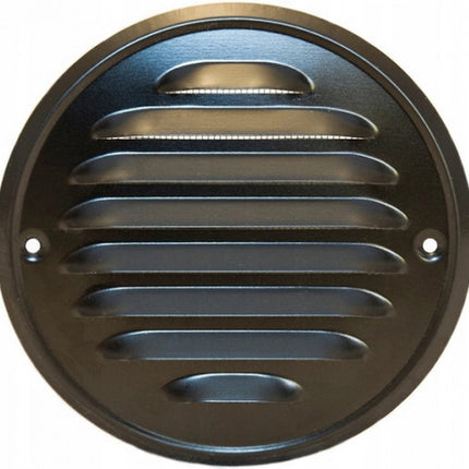 Ventilatierooster - Rond Luchtrooster - Schoepenrooster - 13 cm ø - incl. Gaas - Seprio