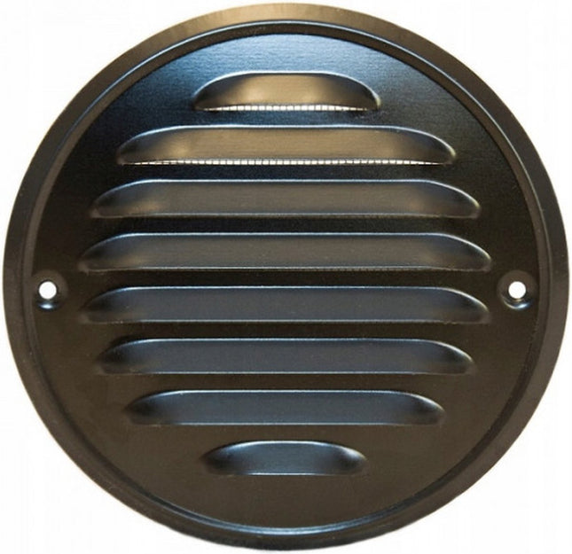 Ventilatierooster - Rond Luchtrooster - Schoepenrooster - 13 cm ø - incl. Gaas - Seprio