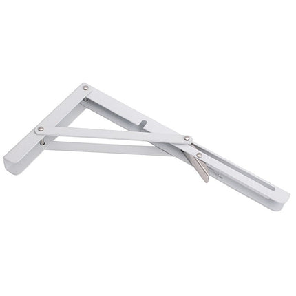 XL Tools inklapbare plankdragers wit – 30 cm – 2 stuks - Seprio